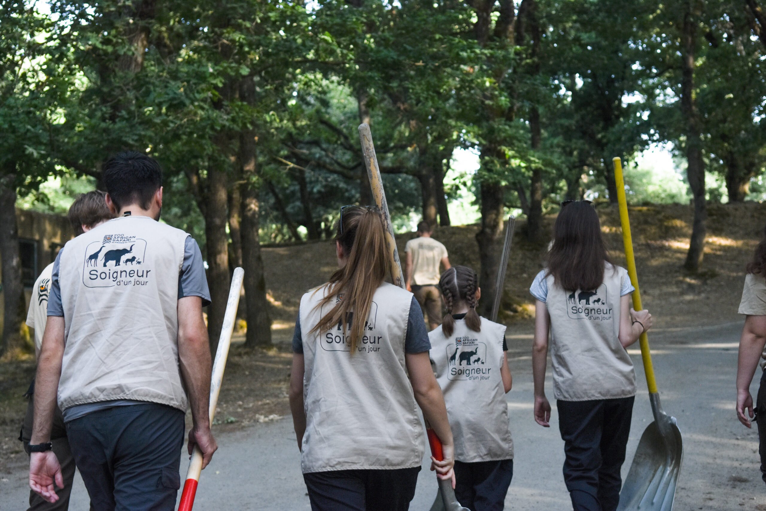 Equipe Devenir soigneur d'un jour